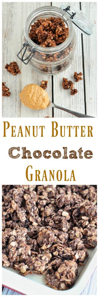 Peanut Butter Cup Granola