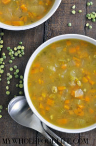 Split Pea Soup (Vegan and Gluten Free) - My Whole Food Life