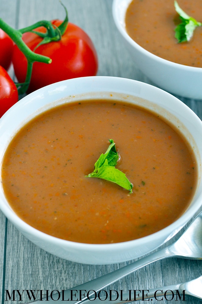 Creamy Carrot and Tomato Soup