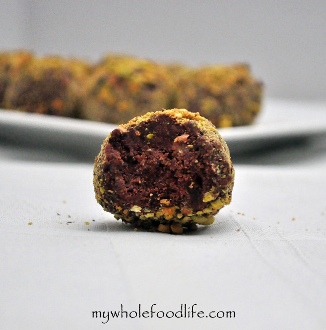 chocolate truffles watermark