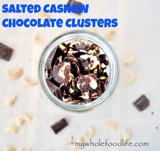 Salted Cashew Clusters - My Whole Food Life 1