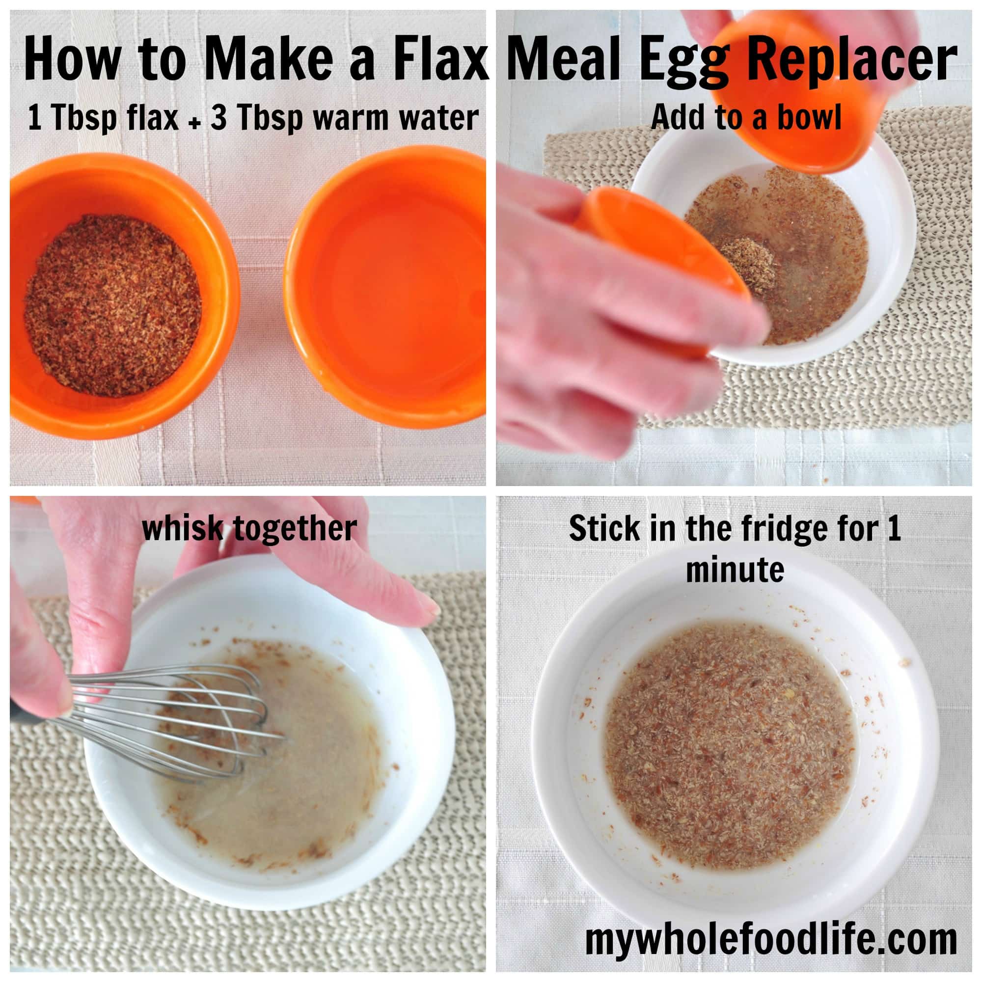 How to make a flax egg
