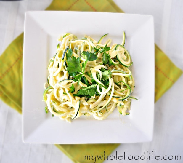 Low Carb Alfredo Pasta - My Whole Food Life