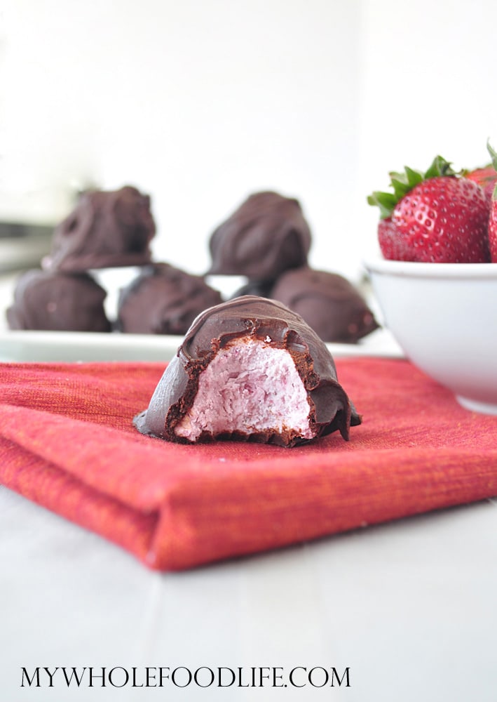 Strawberry Creme Chocolates - My Whole Food Life