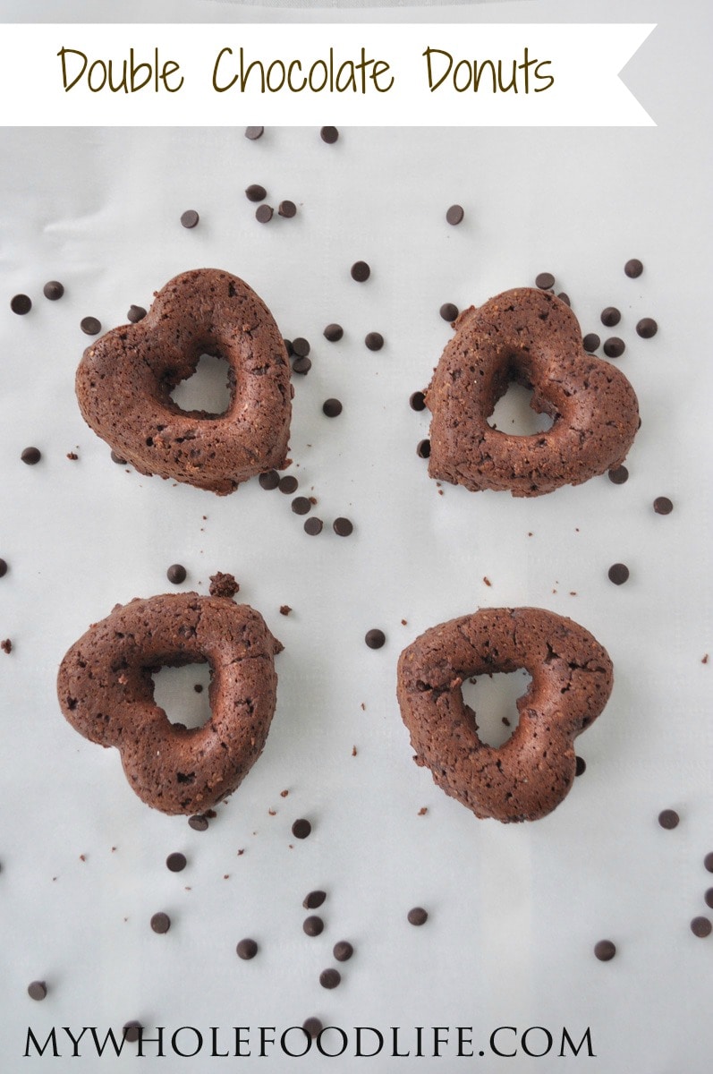 Double Chocolate Donuts - My Whole Food Life P