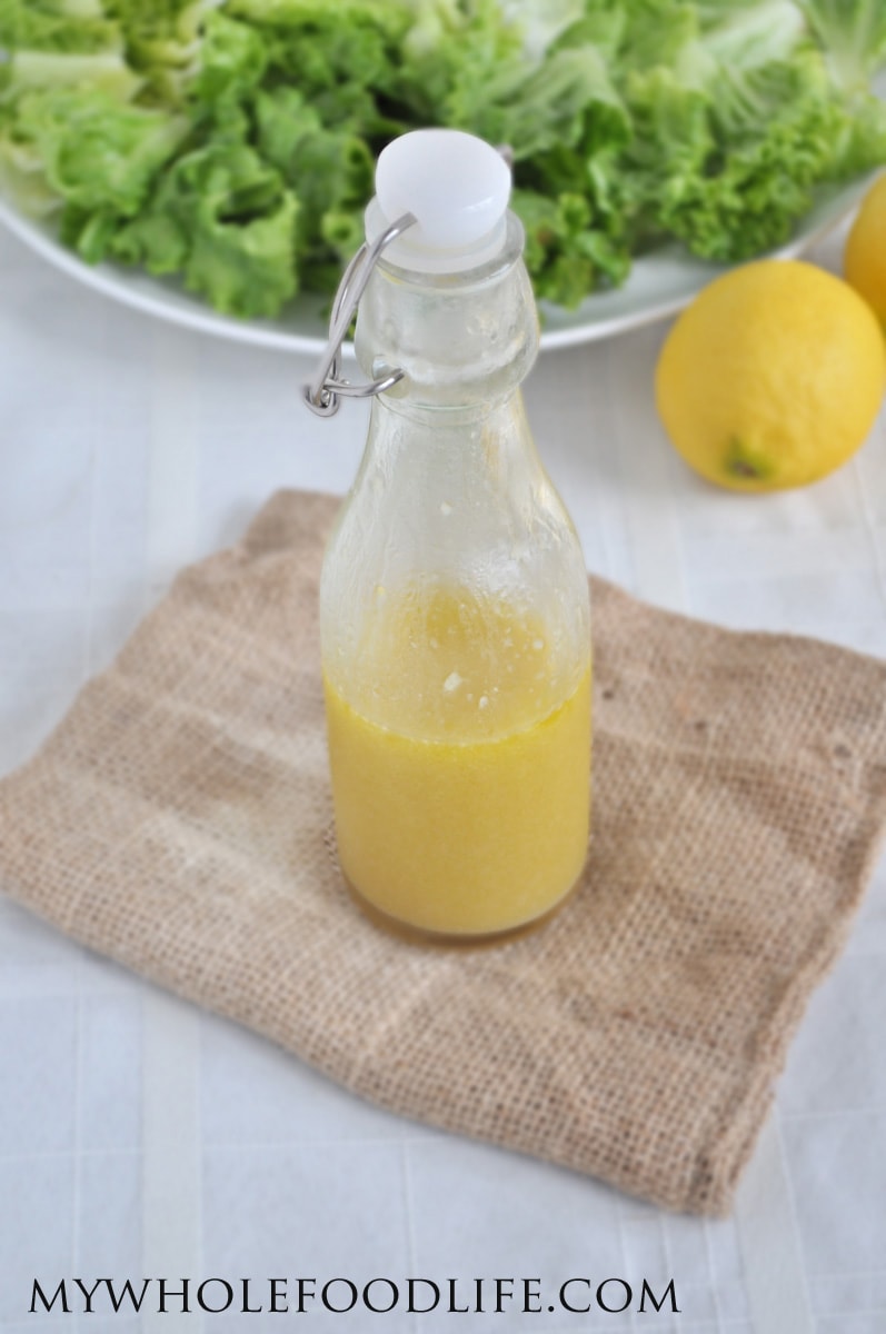 Homemade Lemon Vinaigrette