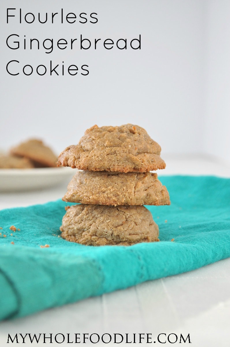 Flourless Gingerbread Cookies - My Whole Food Life P
