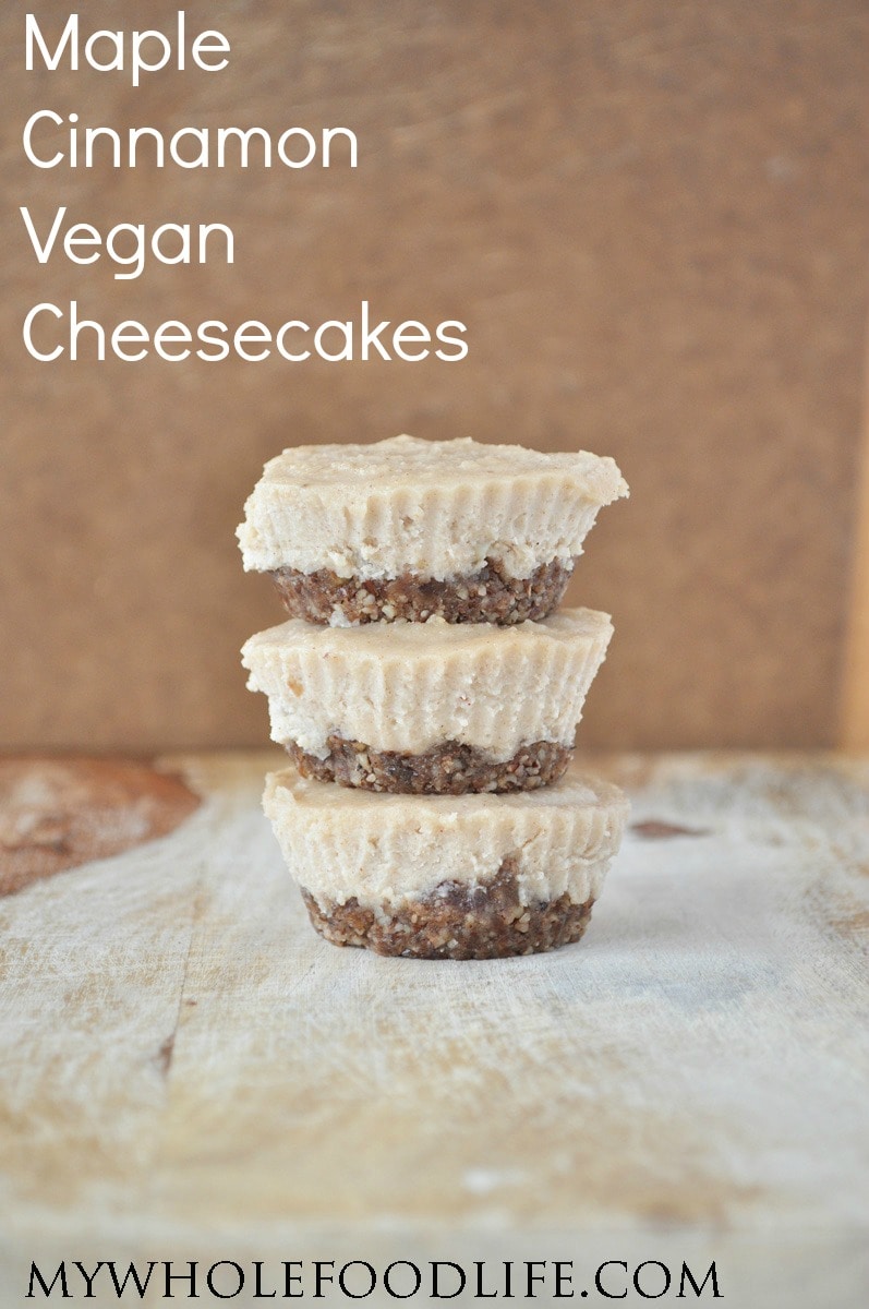 Cinnamon Gingerbread Cheesecakes - My Whole Food Life P