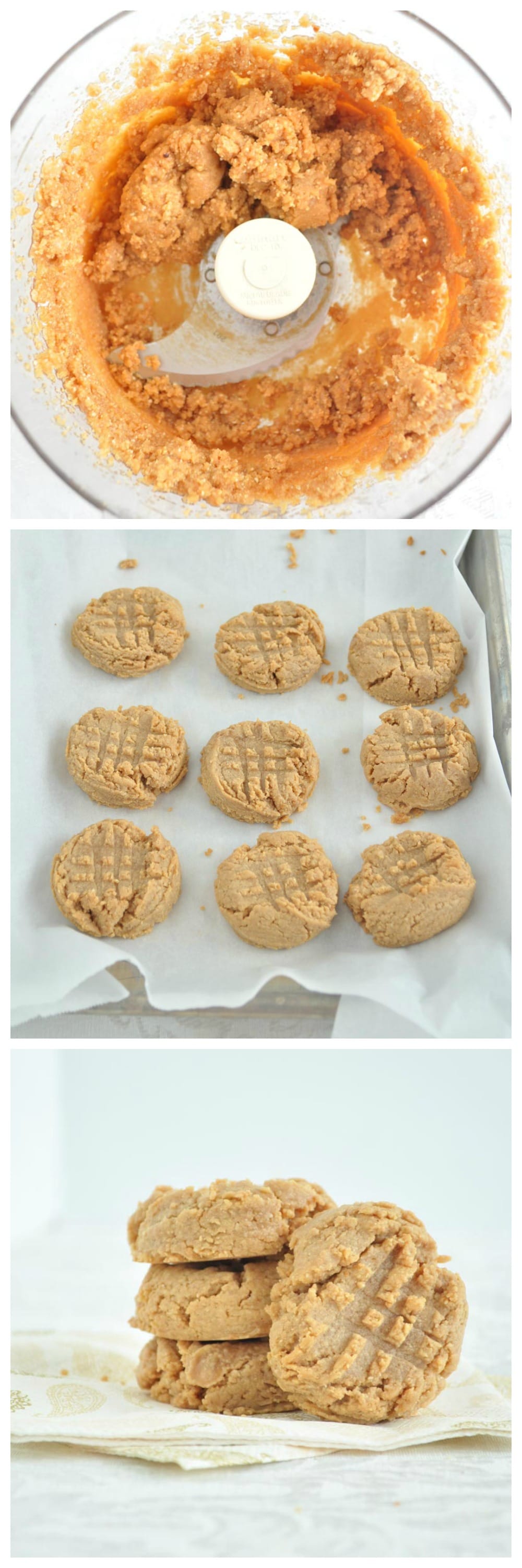 3 Ingredient Peanut Butter Cookies Steps