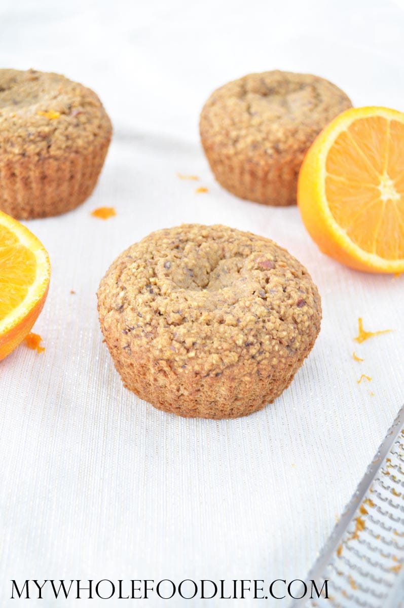 Almond Orange Muffins - My Whole Food Life