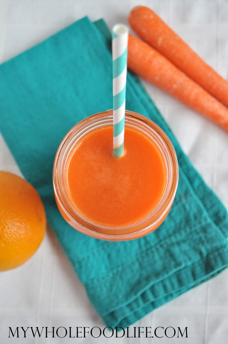Carrot Ginger Juice 1 - My Whole Food Life