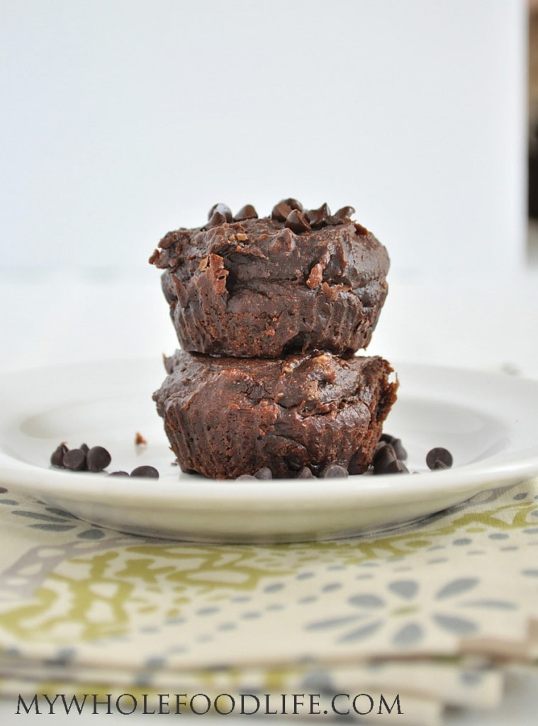 Flourless Chocolate Muffins - My Whole Food Life