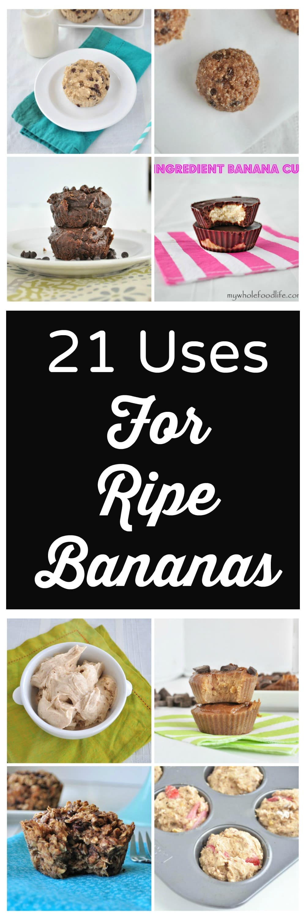 Uses for Ripe Bananas collage