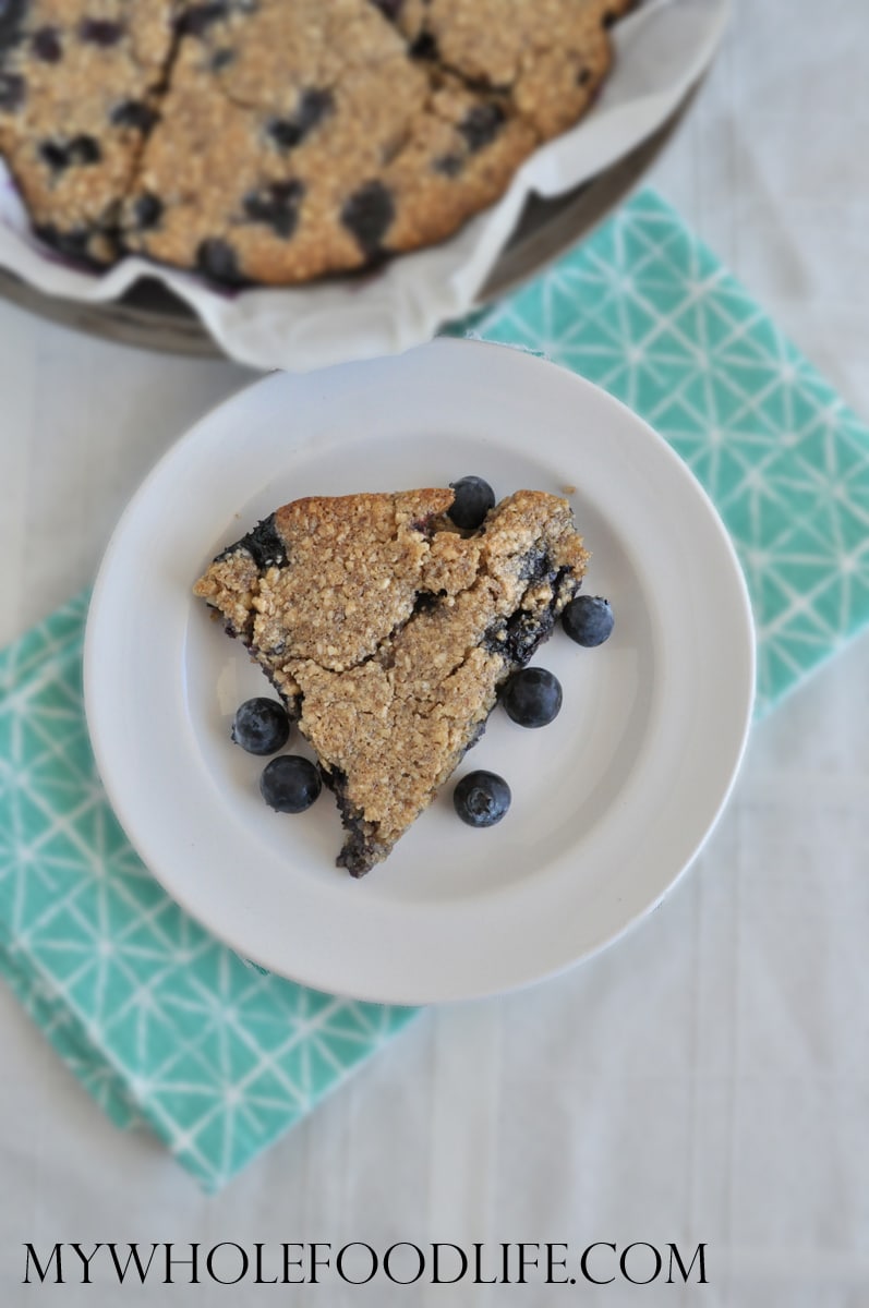 Blueberry Almond Scones - My Whole Food Life