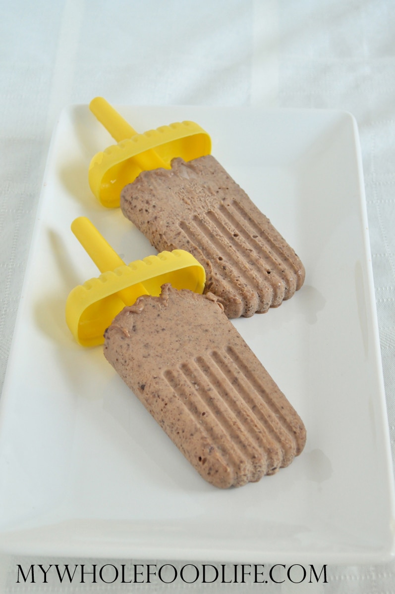 Peanut Butter Banana Popsicles - My Whole Food Life