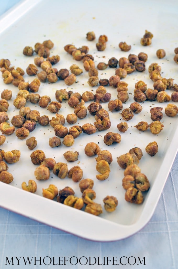 Curry Roasted Chickpeas - My Whole Food Life