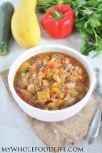 Ratatouille Soup - My Whole Food Life