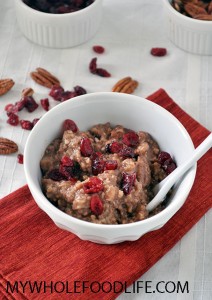 Slow Cooker Gingerbread Oats - My Whole Food Life