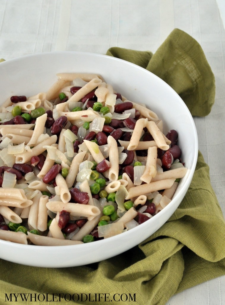Healthy Kidney Bean Pasta - My Whole Food Life