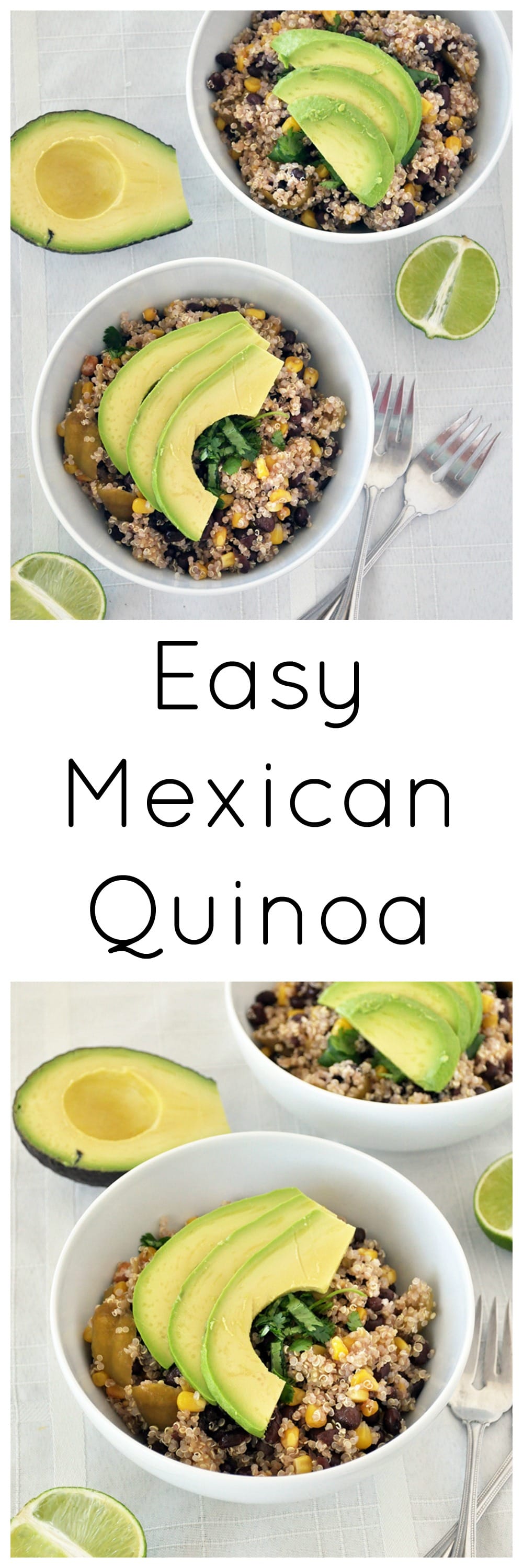 Easy Black Bean Mexican Quinoa - My Whole Food Life