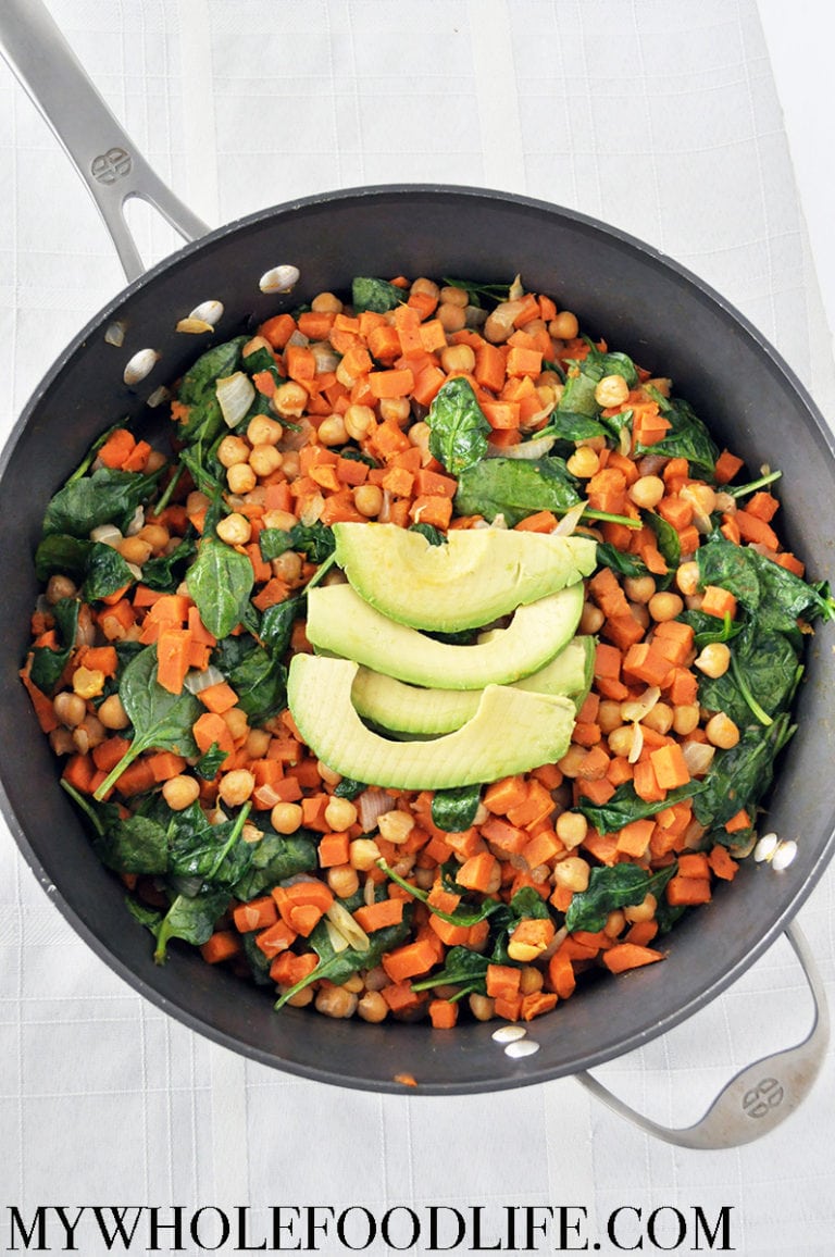 Sweet Potato Chickpea Stir Fry Vegan My Whole Food Life 0908