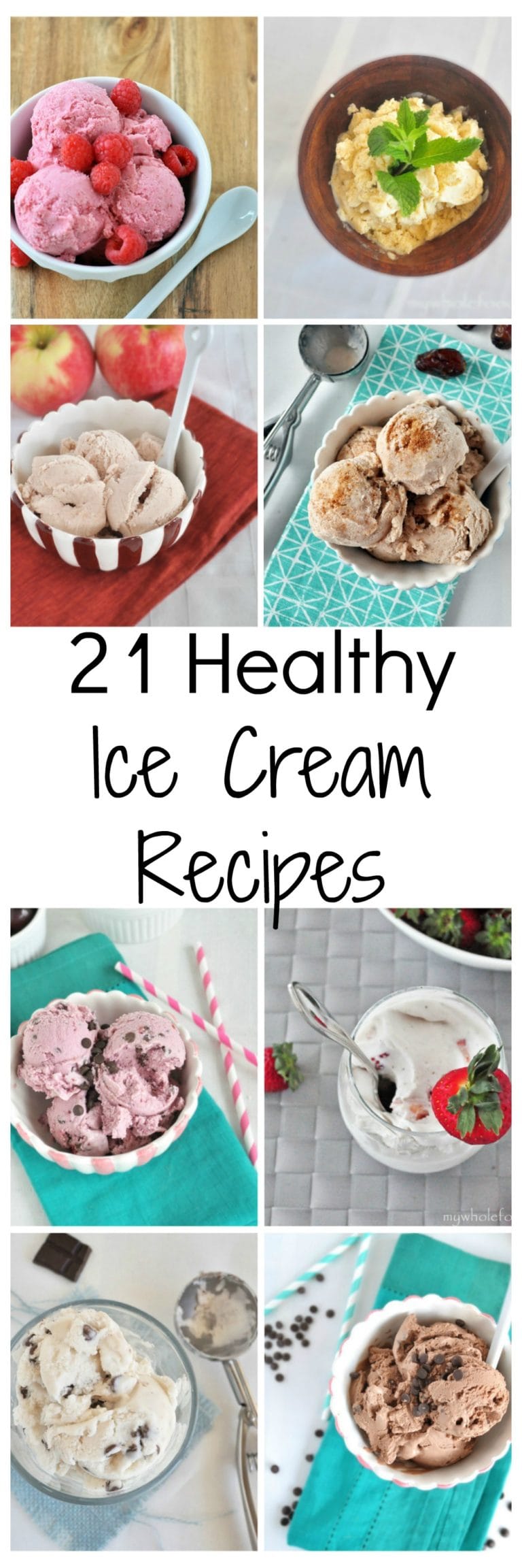 21 Healthy Ice Cream Recipes - My Whole Food Life