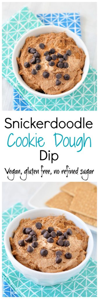 Snickerdoodle Cookie Dough Dip