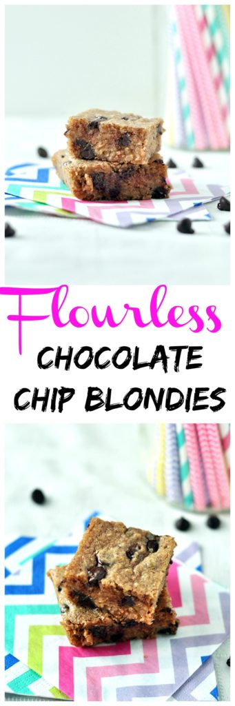 Chocolate Chip Quinoa Blondies P