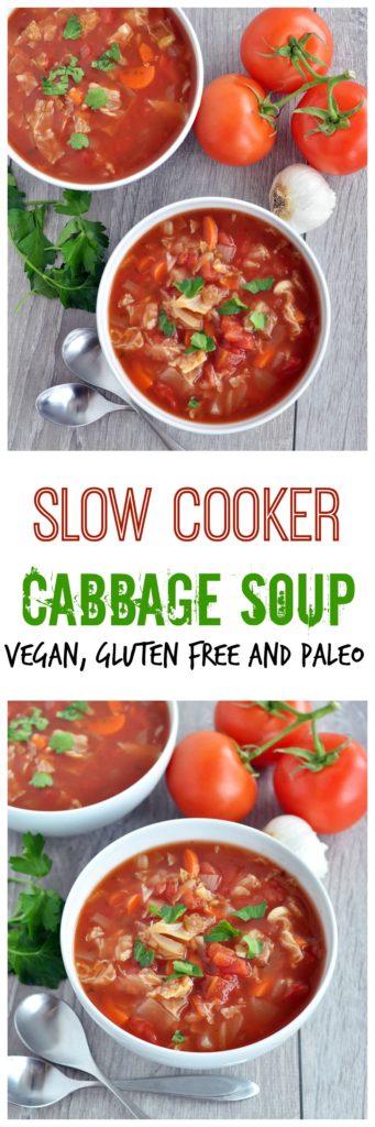 slow cooker cabbage soup