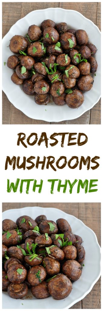 Roasted Mushrooms with Thyme
