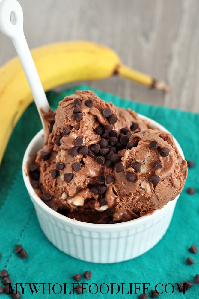 Chocolate Almond Butter Ice Cream - My Whole Food Life