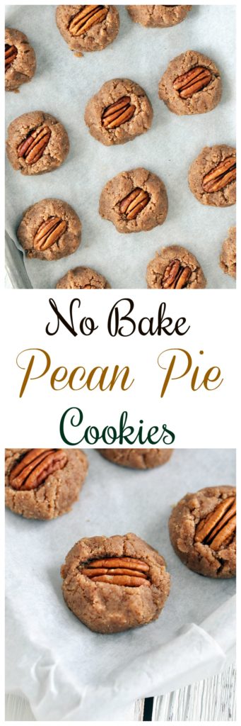 No Bake Pecan Pie Cookies