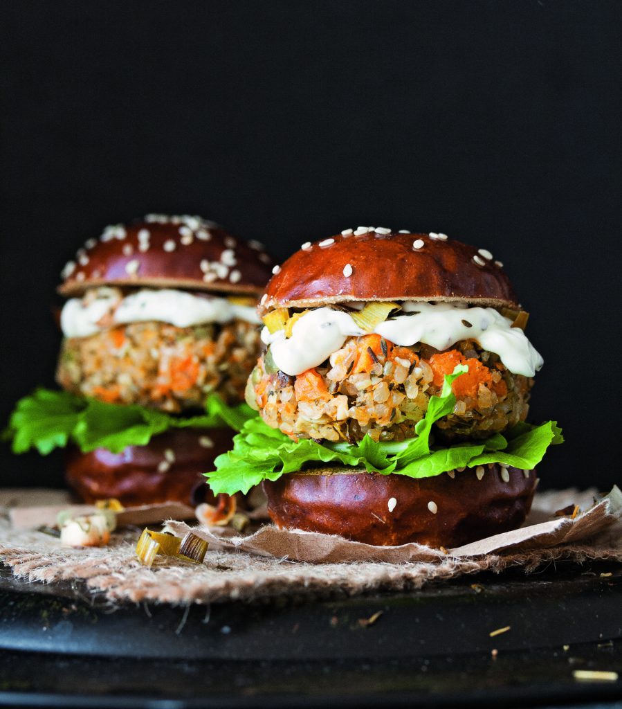 Vegan Autumn Burger - My Whole Food Life.