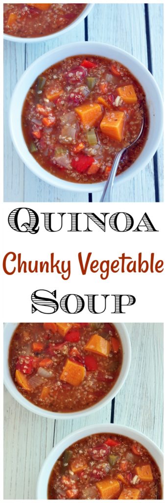 quinoa chunky vegetable soup