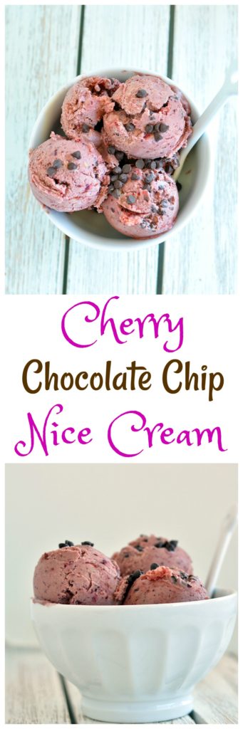 cherry chocolate chip nice cream