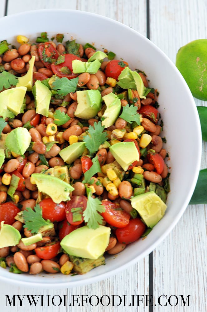 Healthy Pinto Bean Salad
