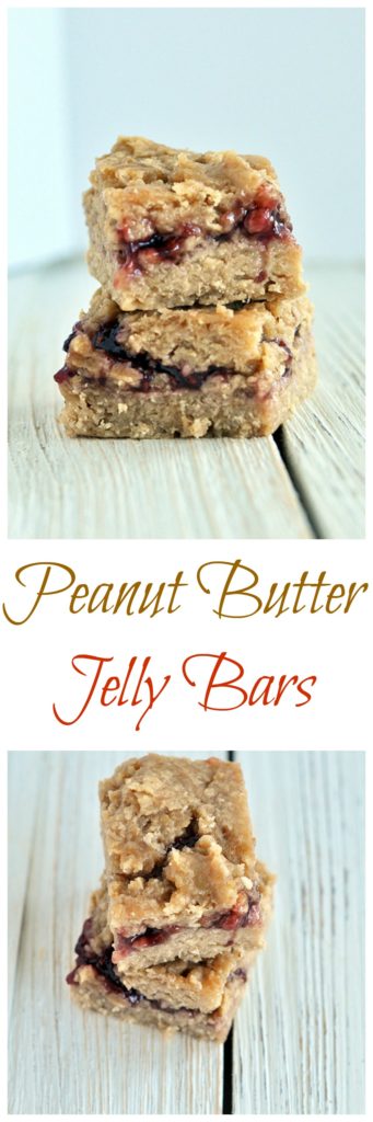 Peanut Butter Jelly Bars